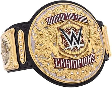 World Tag Team Championship Replica Title Belt, World Heavyweight Wrestling Championship Belt 4mm 2