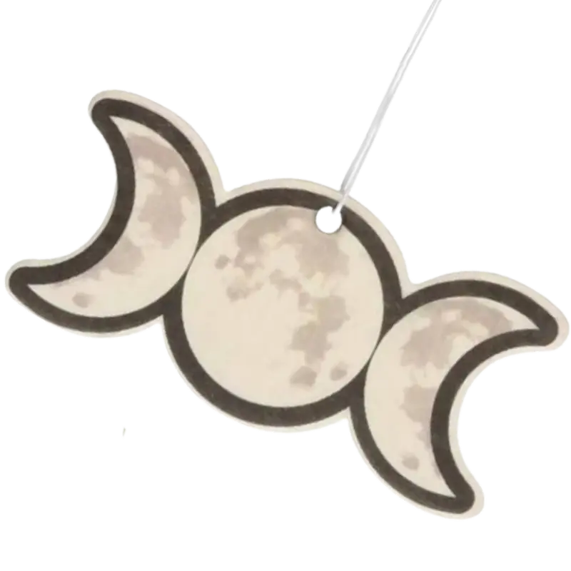 Triple Moon Vanilla Scented Gothic Air Freshener 1