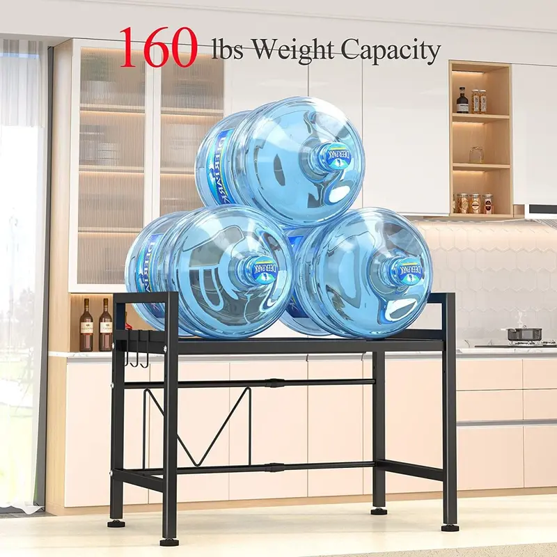 3 Tier Expandable Microwave oven Rack Stand Storage Holder Kitchen Corner Shelf 1