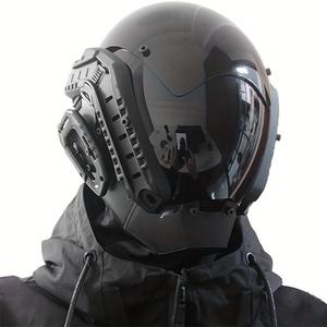 Cool Cosplay Masks Mechanical Sci-fi Halloween Gifts Cyberpunk Masks Music Festival Masks