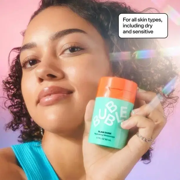 Bubble Skincare Moisturizer:Level Up Balancing Face Moisturizer/Cloud Surf Water Cream Face Moisturizer/Slam Dunk Face Moisturizer for Normal to Dry Skin, Unisex 8