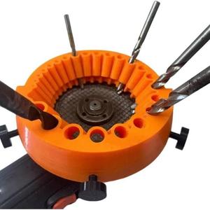 Drill Bit Sharpener, Power Drill Bit Grinding Attachment, Giant Blade Angle Grinding Tools for Grinding Drill Bits, 2 to 13mm Drill Bits for Grinding