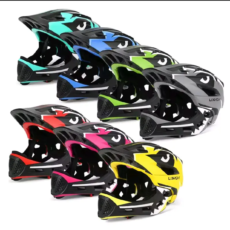 Kids Full Face Helmet for Sports and Safety - Detachable, for Cycle, Skateboarding, and Roller Skating 0