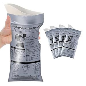 Moodooy Disposable Emergency Urinal Bag, Portable Camping Pee Bags, Travel Pee Bags, Traffic Jam Urine Bag, Vomit Bags for Men Women Kids
