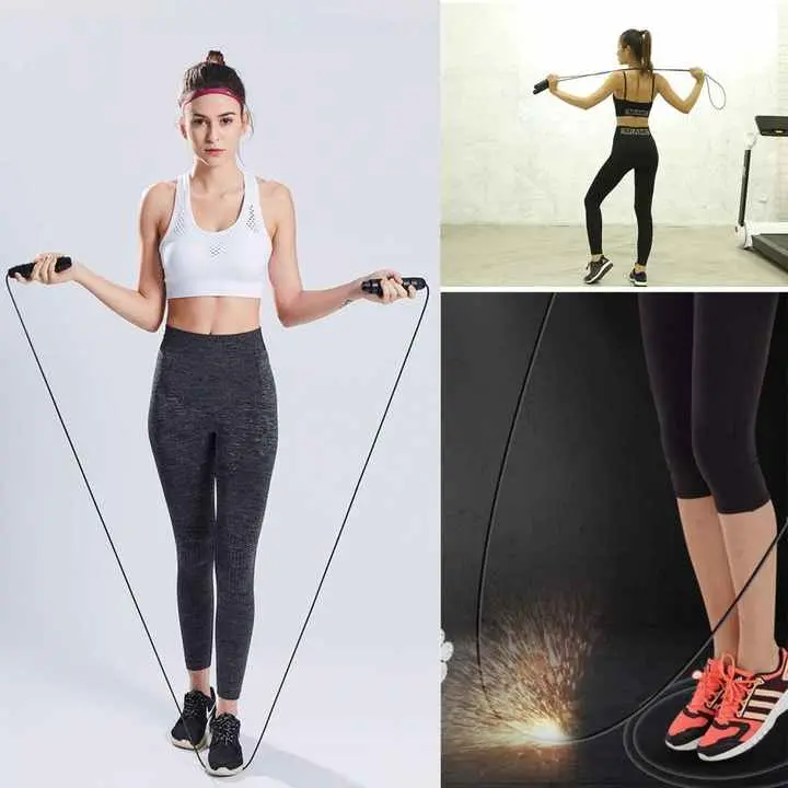 High-Performance Ball Bearing Jump Rope – Adjustable Fitness Skipping Rope for Cardio, Agility, and Endurance Workouts 5