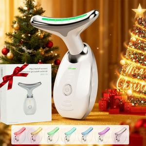 3 in 1 Face 𝖲cuipting Tool, 7 Color Mode, Facial Massager for Face and Neck, At-home Facial Beauty Instrument for Skin Care, Face 𝖲cuipting Wand Gift for Momther/girlfriend