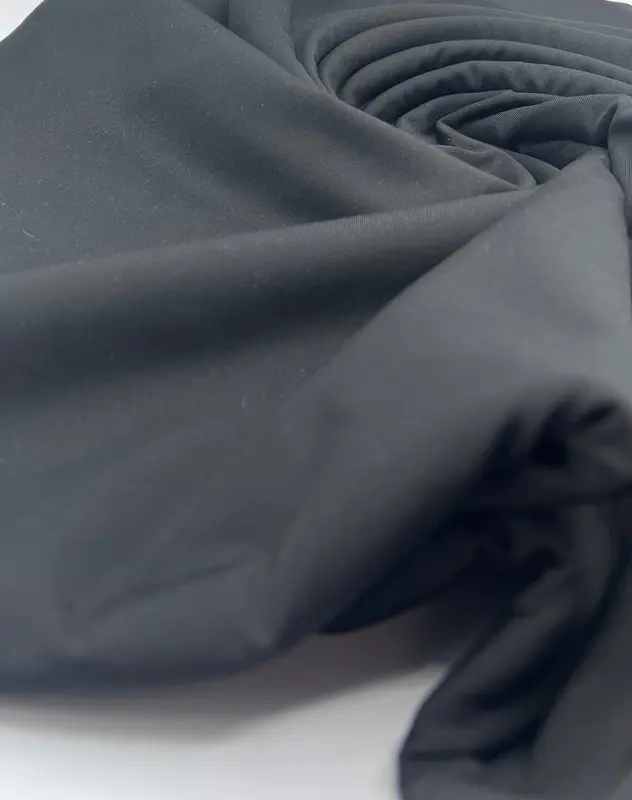 Black Active Sculpting Sportswear Fabric 3