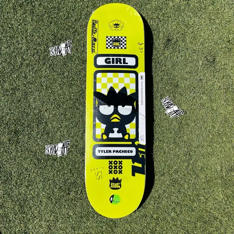 GIRL 8.375 PACHECO SANRIO TOKYO SPEED GREEN SKATEBOARD DECK 1