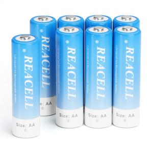 Rechargeable Battery AA 2800mAh High Capacity Ni-MH AA Batteries, 8 Pack 1.2V AA Batteries with Storage Cases