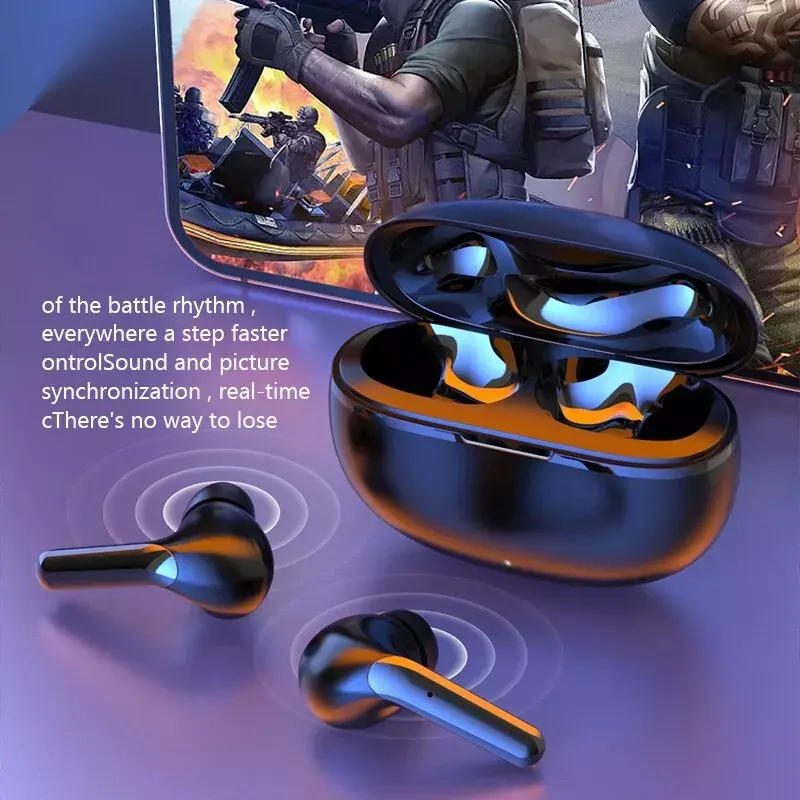 Wireless Bluetooth Headphones Earphones Earbuds Air-7 For iPhone & Samsung  Charging Audio