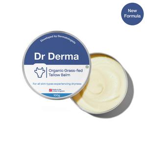 Dr Derma Tallow Face Cream 100g | With Olive Squalane Oil, Organic Grass Fed Beef Tallow, Gentle Moisturizers I Skincare Comfort Skin Repair Hydrating *New*