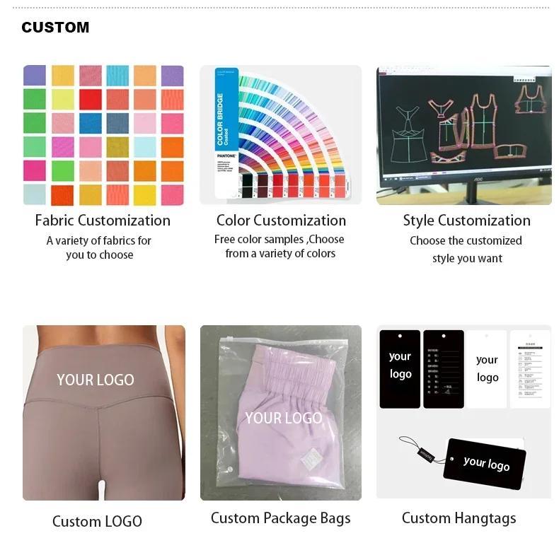 Product Introduction of 2Pcs  Gym Set Women Backless Tank Tops High Waist Scrunch Seamless Shorts Gym Suit Fitness Clothes Activewear Workout Sets 1