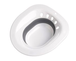First Days Maternity - Foldable Sitz Bath - Perfect for postpartum recovery, following surgery, for soothing haemorrhoids and more. Fits on almost every Western style toilet. Save Water, Save Time! Bowl Seat