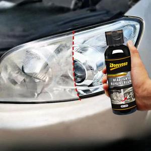 Car Headlight Repairing Liquid, 1 Count Headlight Refurbishment Lotion, Brightening Headlight Scratch Remover Automotive Supplies, Repair Lotion