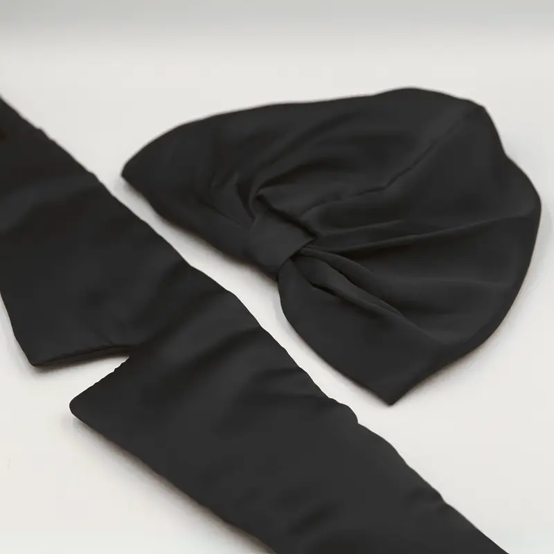 19 momme 100% Mulberry Silk Bonnet and Eye Mask Gift Set 4