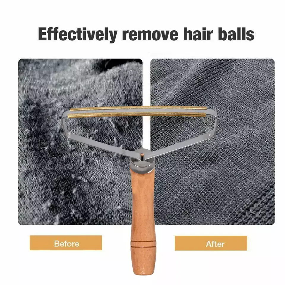 Portable Lint Remover for Pet Fur, Clothes, Fuzz, Uproot, Carpet, and Jumper Trimmer - Reusable