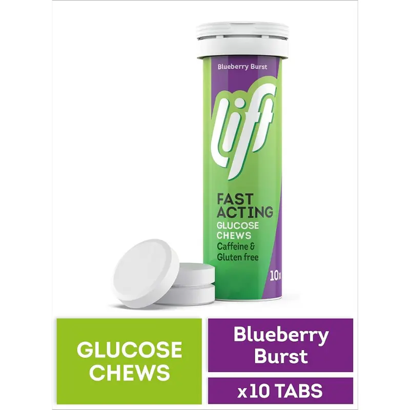 Gluco Tabs Blueberry Burst Glucotabs 10 tablets - Wellness Supplements 2