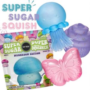 Top Trenz Maltose Sugar Super Duper Squishy Characters - Multi Sensory Squish Stress and Fidget Toy ASD, ADHD, Neurodiverse Calming