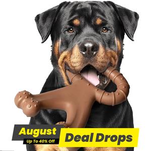 Gift for Pets, Dog Chew Toy, Beef Flavor Indestructible Teeth Cleaning Toy, Interactive Dog Toy, Chew Stick, Suitable for Small, Medium, Large, Extra Large Dogs, Stocking Fillers, Holiday Essentials