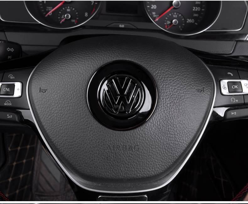 Product Introduction of Car Steering Wheel Emblem Sticker Interior Accessories For Volkswagen GTI Polo Golf Passat Scirocco Beetle Tiguan Magotan 10