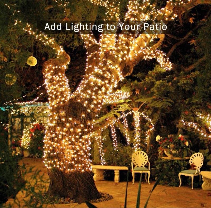 Product Introduction of 50/100/200/500 LED Solar Power Fairy Garden Lights String Outdoor Xmas Tree Lamp 1