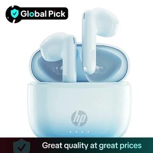 HP Wireless Earbuds, Semi-in-ear Design Noise Cancelling Headphones, Stereo Bass Earphones, IPX4 Waterproof Sports Headset, Electronic Audio