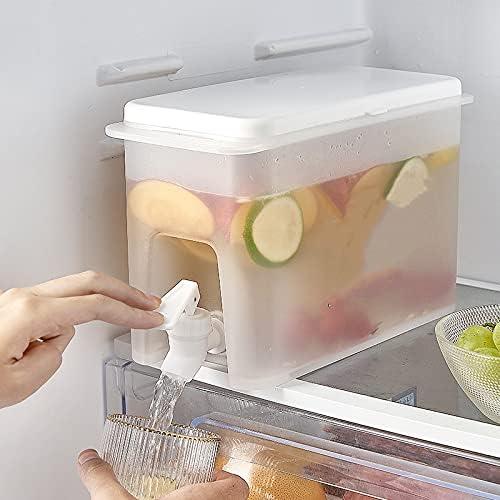 1 Gallon Plastic Beverage Dispenser with Spigot,Aguas Frescas Vitrolero Plastic Water Container,Great for Sun Tea, Iced Tea, Juice, Beer, Wine and Liquor 4