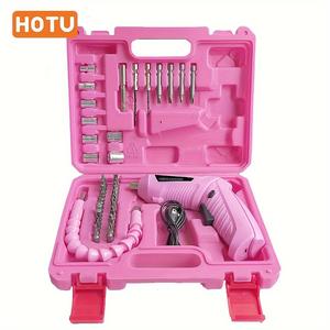 Rechargeable Electric Screwdriver Set, USB Rechargeable Electric Screwdriver with Accessories, Professional Power Tool for Home DIY Projects