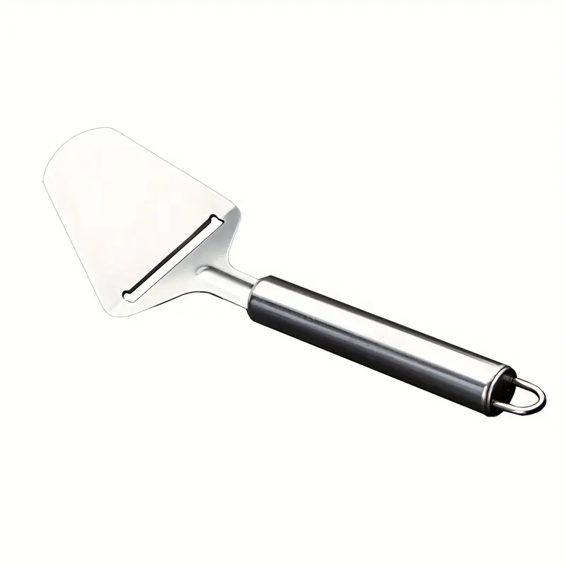 ORACEGRA     Stainless Steel Cheese Slicer (1pc) - Multifunctional with 4 Blades, Perfect for Cutting, Slicing, and Grating Cheese. A Great Addition to Cheese Tools for Baking and Cooking. 7