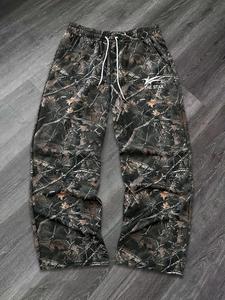 Men's Camo Print   Sweatpants, Casual Street Comfy Jogger Pants for Fall & Winter, Men's Trousers for Daily Wear