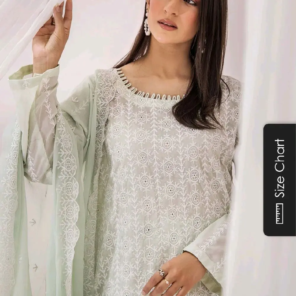 Adan's Libas 3pc Lawn collection with chiffon dupatta