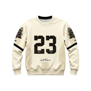 [Free Custom Name and Number] Sweatshirt with Custom Name, New Fashion Football Style Sweatshirt Jersey for Men/women/children, Outdoor Sports, Unisex Design, Thin Polyester Hoodless Sweatshirt