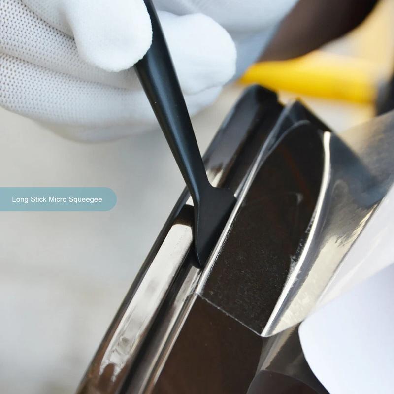 Window Tint Tool Car Wrap Kit Felt Squeegee Micro Squeegee Vinyl Wrap Tool Kit 5