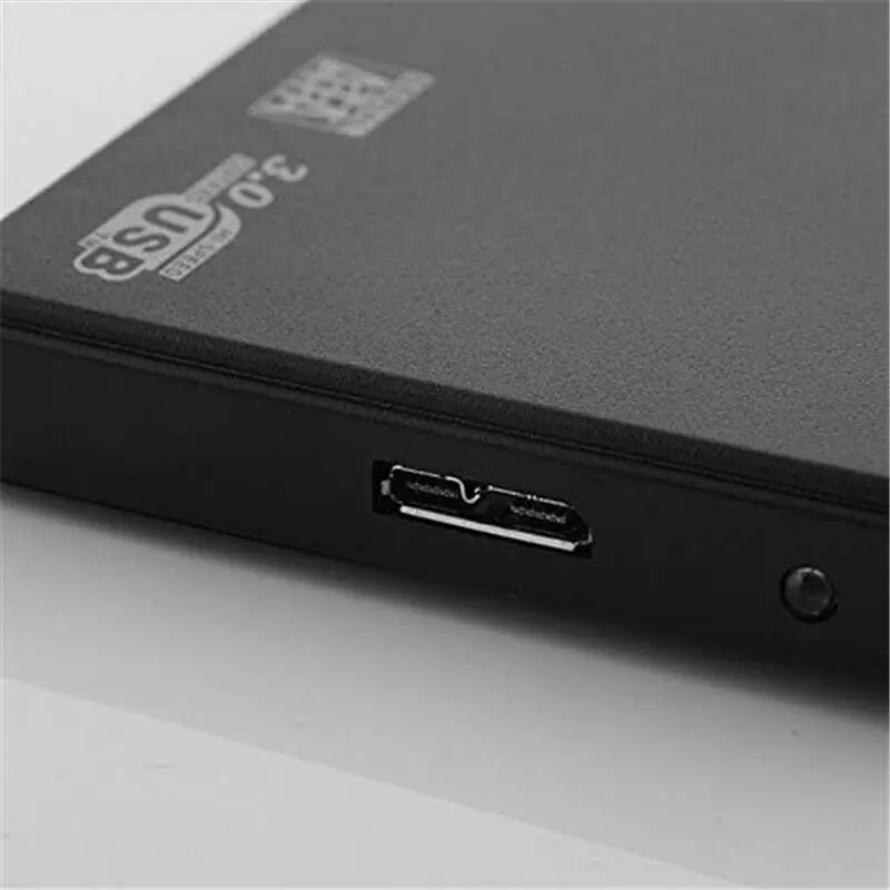 2.5" Hard Drive Enclosure SATA HDD/SSD Caddy Case To USB 3.0 For LAPTOP DVR External Black Enclosure Box 2