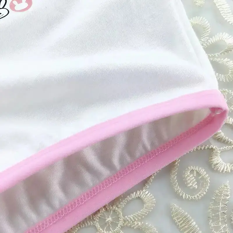 10 pcs/lot summer thin girls training bra soft brassiere sport children theme teenager agers vest 4