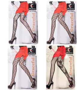 Find Fashion Women's Foot Mesh Stylish And Fashionable Stretchy Tights For Ladies One Size Fits All