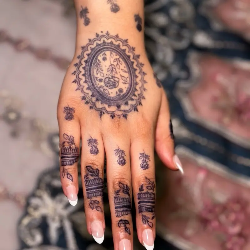 LUXURY TATTOO STAIN - Safina Adam Henna temporary 8