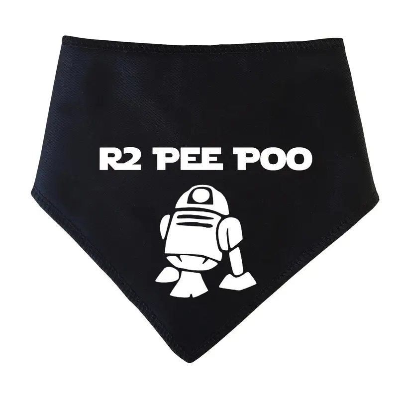 R2 Pee Poo Dog Bandana 6
