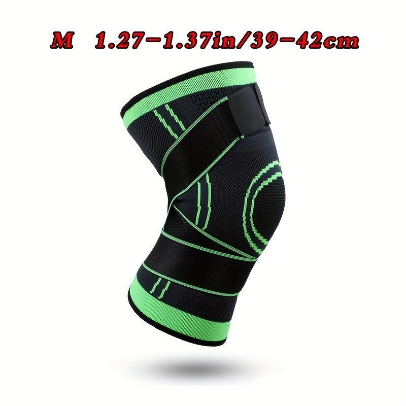 1pc Breathable Compression Knee Brace for Sports, Gym, Hiking, And Joint Support - High Elastic Knee Pad for Fitness 4