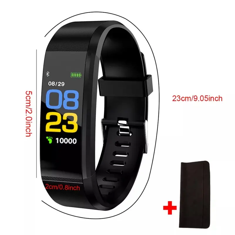 Smart Watch Men Women Fitness Tracker Blood Pressure Heart Rate Sport Watches UK 1