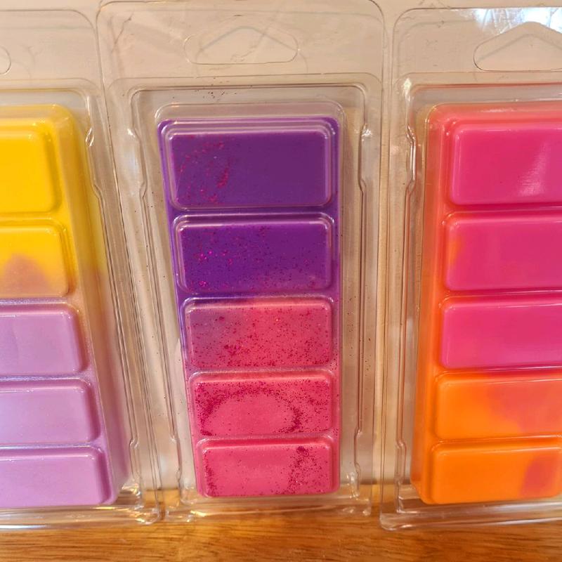 M-Z Wax Melt Snap Bars, Various Fragrances, Home Fragrance Wax Melts - 50g Clamshells - Perfume, Aroma Scented Candle Freshener Decor Ornaments 6