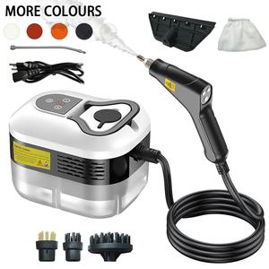 Portable Handheld Steam Cleaner, 1 Set 1500W Adjustable High Temperature Pressurized Steam Cleaner with Replaceable Brush Head, Cleaning Supplies for Kitchen, Bathroom, Car