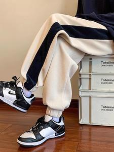 Men's Solid Color Lightweight Pants, Loose Casual Comfy Breathable Trousers for Summer, Fashion Men's Bottoms for Daily Wear