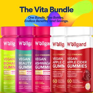 Wellgard - Vita Bundle - Beauty, Relax, Enjoy Gummies, Vitamin Gummies