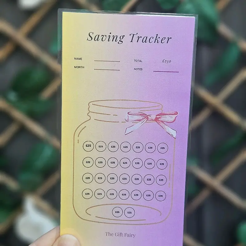 Saving Challenges set of 6, saving trackers 4