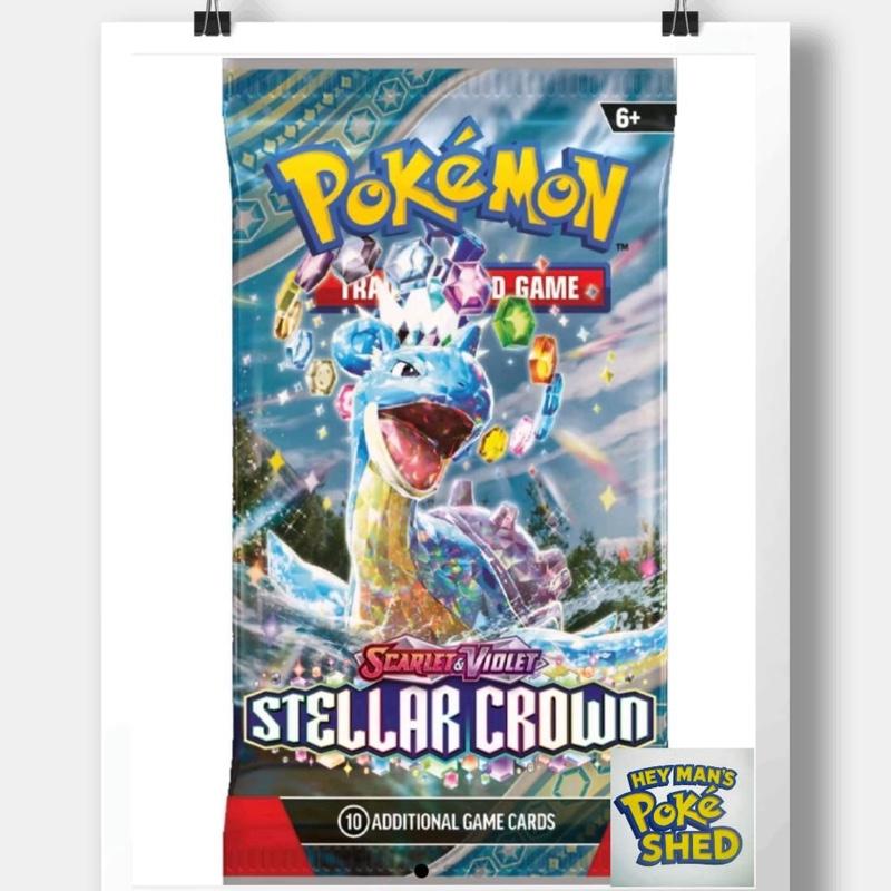Pokemon TCG Stellar Crown Trading Card Game *live pack openings* 0