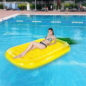Inflatable Pineapple Design Swimming Ring, Inflatable Swimming Float, Swimming Pool Float, Water Sports Equipment for Adults & Teens