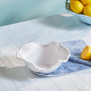 Karaca Perla Melamine Bowl, 20cm, White