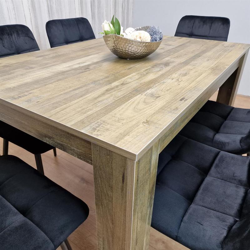 Kosy Koala Dining Table Set with 6 Chairs Dining Room and Kitchen table set of 6 8