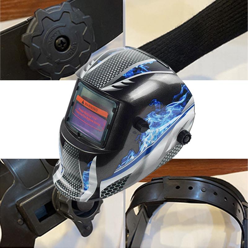 Auto Darkening Welding Mask Helmet Solar Powered Welders ARC TIG MIG Grinding UK 6